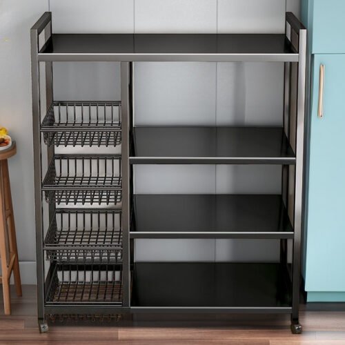 High-Load Capacity Carbon Steel Multi-Purpose Mobile Storage Rack